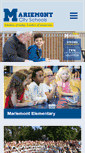 Mobile Screenshot of mariemontschools.org